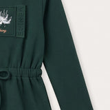 Venice Print Dress - Green