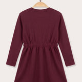 Venice Print Dress - Red
