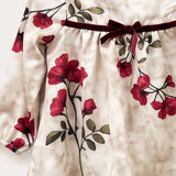 Floral Girls Set - Beige