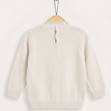 Heart Bear Sweater - Beige