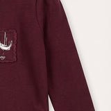 Venice print shirt - red