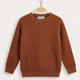 Texture knit - brown