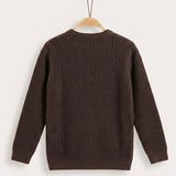 Texture Knit - Brown