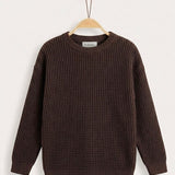 Texture Knit - Brown