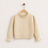 Bow-knot sweater - Beige