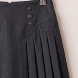 Pleated Skirt - Black