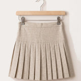 Pleated Skirt - Beige