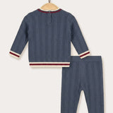 Knitted Set - Blue