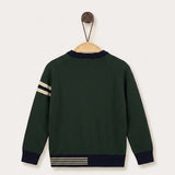 Boys' sweater watch - green