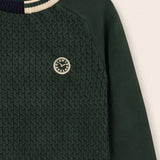 Boys' sweater watch - green