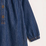Denim dress - dk. blue