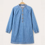 Denim Dress - Blue