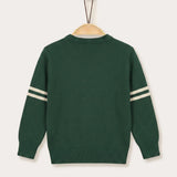 Girls' Batwing Sweater A Matter of Time - Green