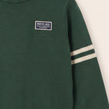 Girls' Batwing Sweater A Matter of Time - Green