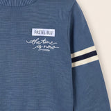 Girls' Batwing Sweater - Just a Matter of Time - Red