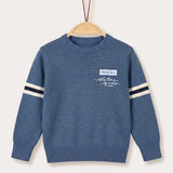 Girls' Batwing Sweater - Just a Matter of Time - Red