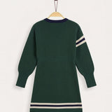Knitted dress Time Will Tell - Green