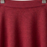 Knitted bell skirt - beige