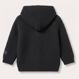 Granny knit cardigan - Black