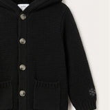 Granny knit cardigan - Black