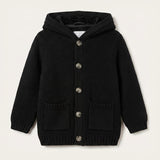 Granny knit cardigan - Black