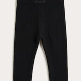 Long knitted tights - Black