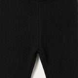 Long knitted tights - Black