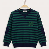 Striped Sweatshirt - Green