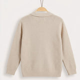 Cardigan Collar - Beige