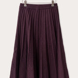 Knit skirt - beige