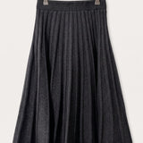 Knitted Skirt - GRAY