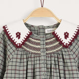 Plaid dress - GRAY