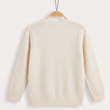 Ribbed knit - Beige