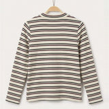 Striped shirt - beige