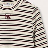 Striped shirt - beige