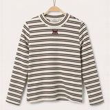 Striped shirt - beige