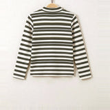 Striped shirt - green