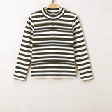 Striped shirt - green