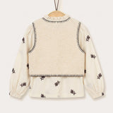 Shirt + Vest - Brown