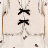 Shirt + Vest - Brown