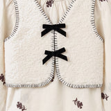 Shirt + Vest - Beige