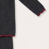 Knitted Baby Set - GRAY