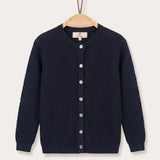 Knitted Cardigan - Navy