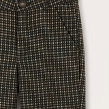Plaid pants - brown