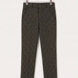 Plaid pants - brown