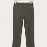 Plaid trousers - green
