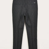 Grey wool trousers - grey