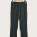 Wool pants - green