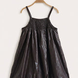 Balloon dress - brown