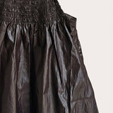 Balloon dress - brown